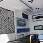 ambulancia interno de fibra