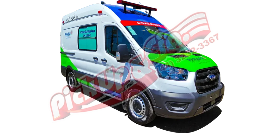 Transformação em ambulancia para Ford Transit