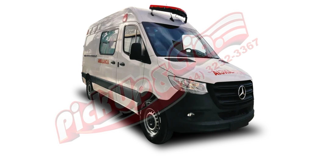 Transformação em ambulancia para Mercedes Sprinter