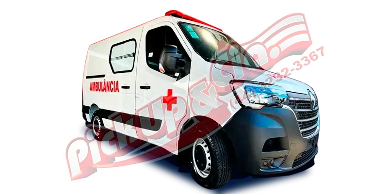 renault master ambulancia transformação fabrica pickupcia